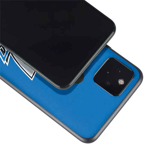 NBA Dallas Mavericks Distressed Google Pixel 5a Skin